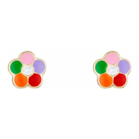 Oro Di Oro Girl's 'Margherite' Earrings