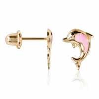 Oro Di Oro Boucles d'oreilles 'Maman' pour Femmes