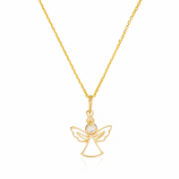 Oro Di Oro Pendentif 'Angelot' pour Femmes