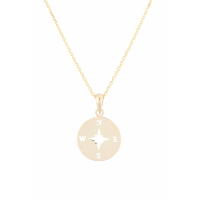 Oro Di Oro Women's 'Boussole' Pendant