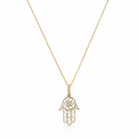 Oro Di Oro Women's 'Main De Fatma' Pendant