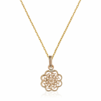 Oro Di Oro Women's 'Flora' Pendant