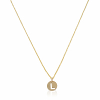 Oro Di Oro Women's 'Lettre L' Pendant