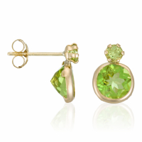 Oro Di Oro Women's 'Verde' Earrings