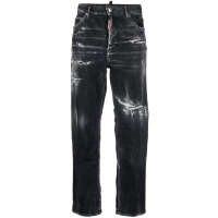 Dsquared2 Women's 'Distressed Effect' Cropped Jeans