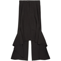 Balenciaga Women's 'Deconstructed Godet' Midi Skirt