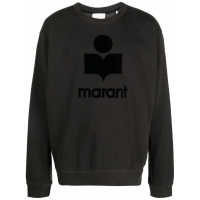 Isabel Marant Men's 'Flocked-Logo' Sweatshirt