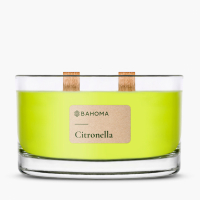 Bahoma London Bougie XL 'Citronella' - Citronnelle 400 g
