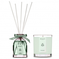 Bahoma London Ensemble bougie et diffuseur 'Medium' - Rhubarbe 100 ml