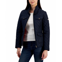 Tommy Hilfiger Quilted Zip-Up Jacket pour Femmes