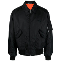 Valentino Blouson bomber 'VLogo Signature Appliqué' pour Hommes