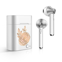 Smartcase 'Bluetooth 5.0 Stereo Gold Flower' Wireless Earphones