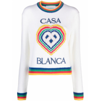 Casablanca Women's 'Heart Logo' Sweater