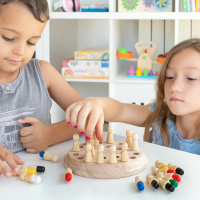 Innovagoods Jeux de mémoire en bois Taeda