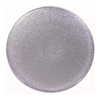 Aulica Platter 35 cm Silver Glitter