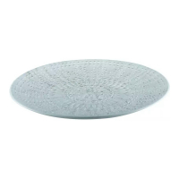 Aulica Round Wood Tray White 45 cm