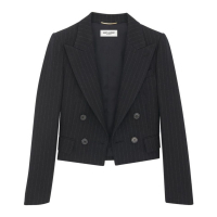 Saint Laurent Blazer 'Pinstripe' pour Femmes