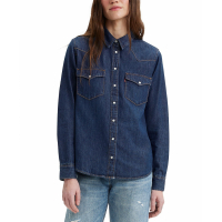 Levi's 'The Ultimate Western Cotton' Denim-Hemd für Damen