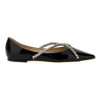 Jimmy Choo Women's 'Genevi Crystal-Embellished' Ballerinas