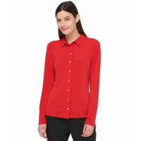 Tommy Hilfiger Women's Point-Collar Blouse