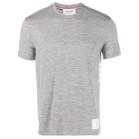Thom Browne T-shirt '4-Bar Logo Patch' pour Hommes
