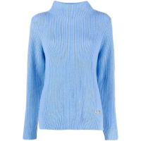 MICHAEL Michael Kors Women's 'Logo-Plaque Ribbed' Sweater