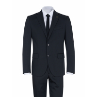 Corneliani 'Notch Lapel Right Jacquard' Anzug für Herren