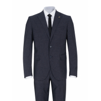 Corneliani 'Notch Lapel Right Pinstriped' Anzug für Herren