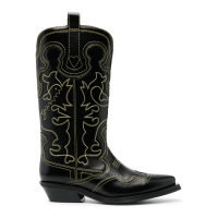 Ganni Women's 'Western' Cowboy Boots