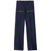 Burberry Men's 'Check Pattern' Trousers