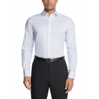 Tommy Hilfiger Men's TH Flex Essentials Wrinkle Resistant Stretch Regular-Fit Dress Shirt