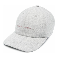 Brunello Cucinelli Men's 'Logo-Embroidered' Baseball Cap