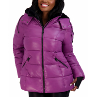 Steve Madden Women's 'Juniors Hooded' Puffer Coat