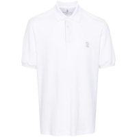 Brunello Cucinelli Men's 'Logo Piqué' Polo Shirt