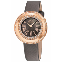 Gevril Women's Gandria Swiss Diamond, 316L SS/IPRG Case, Bronze Grey MOP Dial Watch