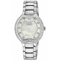 Gevril Women's Lugano Swiss Diamond, White MOP Dial,316L Stainless Steel Case Watch