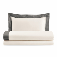 Biancoperla Sharon Grey Single Bed Complete Set