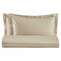 Biancoperla Denise Parure Housse De Couette Beige