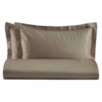 Biancoperla L'Ensemble Housse De Couette Marron Denise