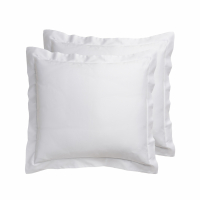 Biancoperla Denise Lot De 2 Taies D'Oreiller Blanches