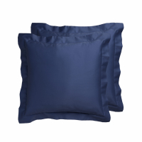 Biancoperla Denise Lot De 2 Taies D'Oreiller Bleu