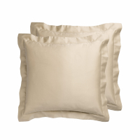 Biancoperla Denise Lot De 2 Taies D'Oreiller Beige