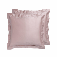 Biancoperla Denise Lot De 2 Taies D'Oreiller Rose