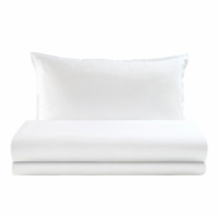 Biancoperla Aurora White Queen-Size Bed Complete Set