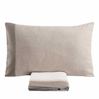 Biancoperla Hester Ivory King-Size Bed Duvet Cover Set
