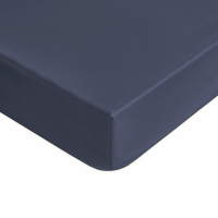 Biancoperla Aurora Blue Queen-Size Fitted Sheet With Corners