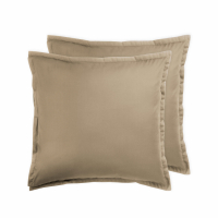 Biancoperla Aurora Lot De 2 Taies D'Oreiller Marron