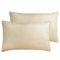 Biancoperla Aurora Lot De 2 Taies D'Oreiller Beige