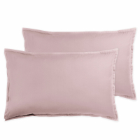 Biancoperla Aurora Lot De 2 Taies D'Oreiller Rose