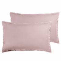 Biancoperla Aurora Lot De 2 Taies D'Oreiller Rose